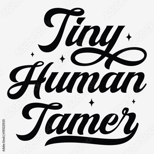 Tiny human tamer SVG