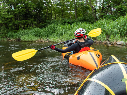 packraft downriver kayak paddlesports