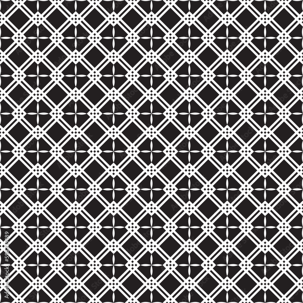 Vector seamless models. Modern stylish texture. Composition from regularly repeating geometrical element. Monochrome, simple. Vector illustrations. Vector seamless models. Modern stylish texture. Composition from regularly repeating geometrical element. Monochrome, simple. Vector illustrations.