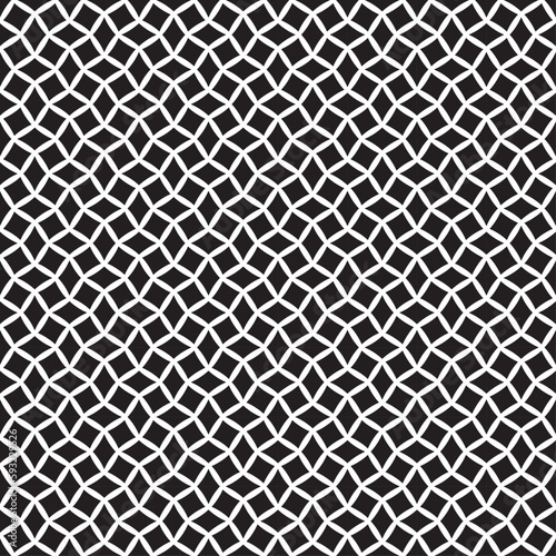 Vector seamless models. Modern stylish texture. Composition from regularly repeating geometrical element. Monochrome, simple. Vector illustrations.