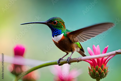 hummingbird in flight © Md Imranul Rahman