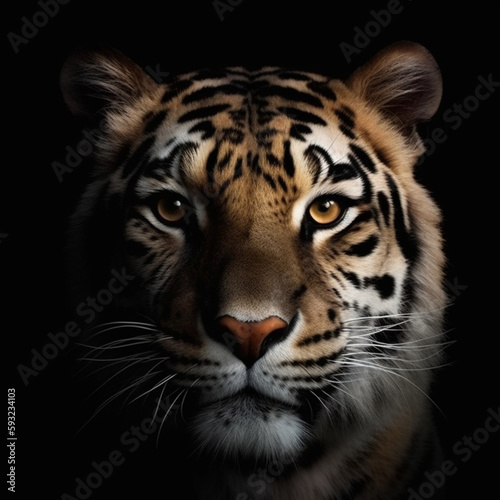 Tiger Portrait 