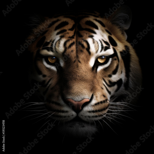 Tiger Portrait 