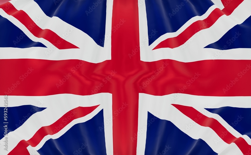 Fototapeta premium National flag of the United Kingdom