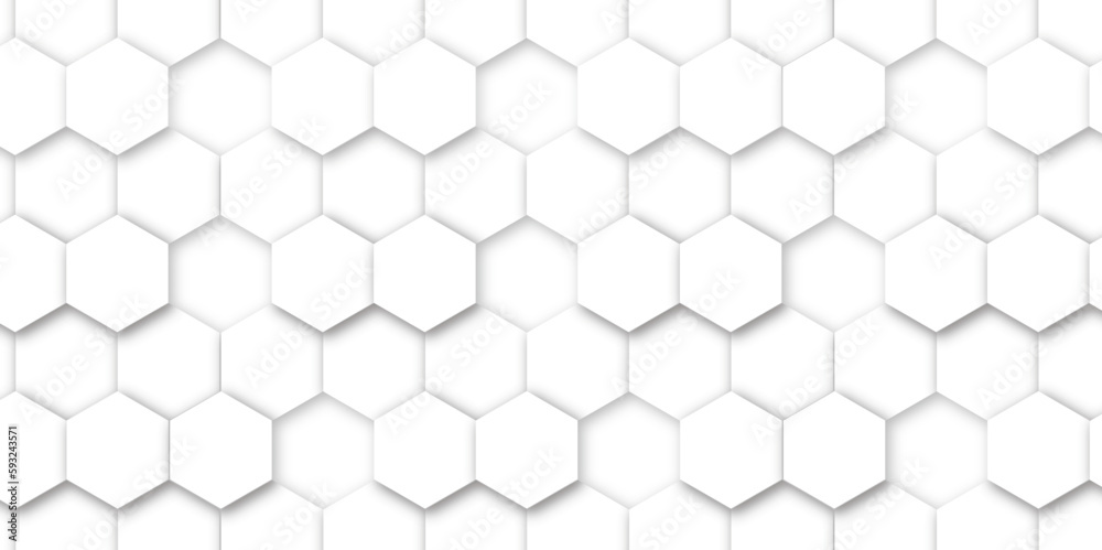 Abstract background with seamless geometric pattern . Geometry pattern hexagon. Hexagonal netting. Honeycomb background. Abstract vector background. 3D abstraction of nanotechnology and science . Abstract background with seamless geometric pattern . Geometry pattern hexagon. Hexagonal netting. Honeycomb background. Abstract vector background. 3D abstraction of nanotechnology and science .
