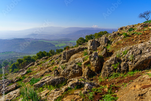 Landscape of the Hula Valley, from Keren Naftali