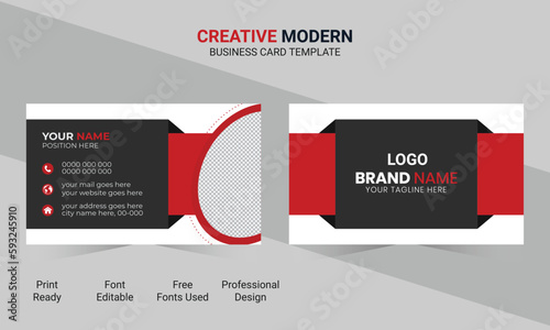 Simple business card
