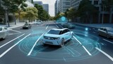 Smart car, self-driving fashion vehicle with radar signal system