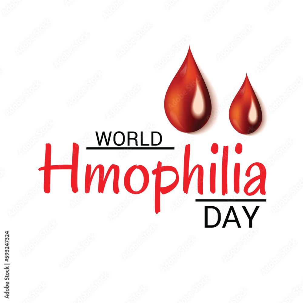 Vector illustration of a Background for World Hemophilia Day. Vector illustration of a Background for World Hemophilia Day.