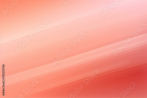 Light pale coral abstract elegant background with space for design. Peach pink shade. Color gradient. Blurred lines, stripes. Template. Mother's day. Baby, child Birthday, Valentine. Generative AI