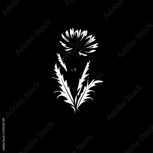 Birth Flower - Minimalist and Flat Logo - Vector illustration