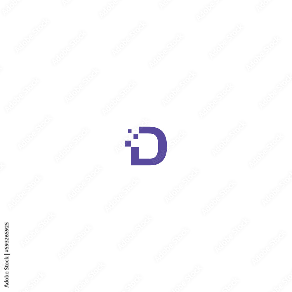 Simple letter d data tech pixel logo for symbol, web, template, illustration, brand, initial, business, icon, vector, d, letter, data, pixel, logo, design, technology, identity, digital, network, app Simple letter d data tech pixel logo for symbol, web, template, illustration, brand, initial, business, icon, vector, d, letter, data, pixel, logo, design, technology, identity, digital, network, app
