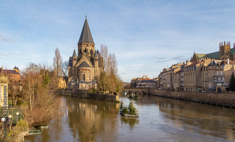 Temple Neuf in Metz Temple Neuf in Metz