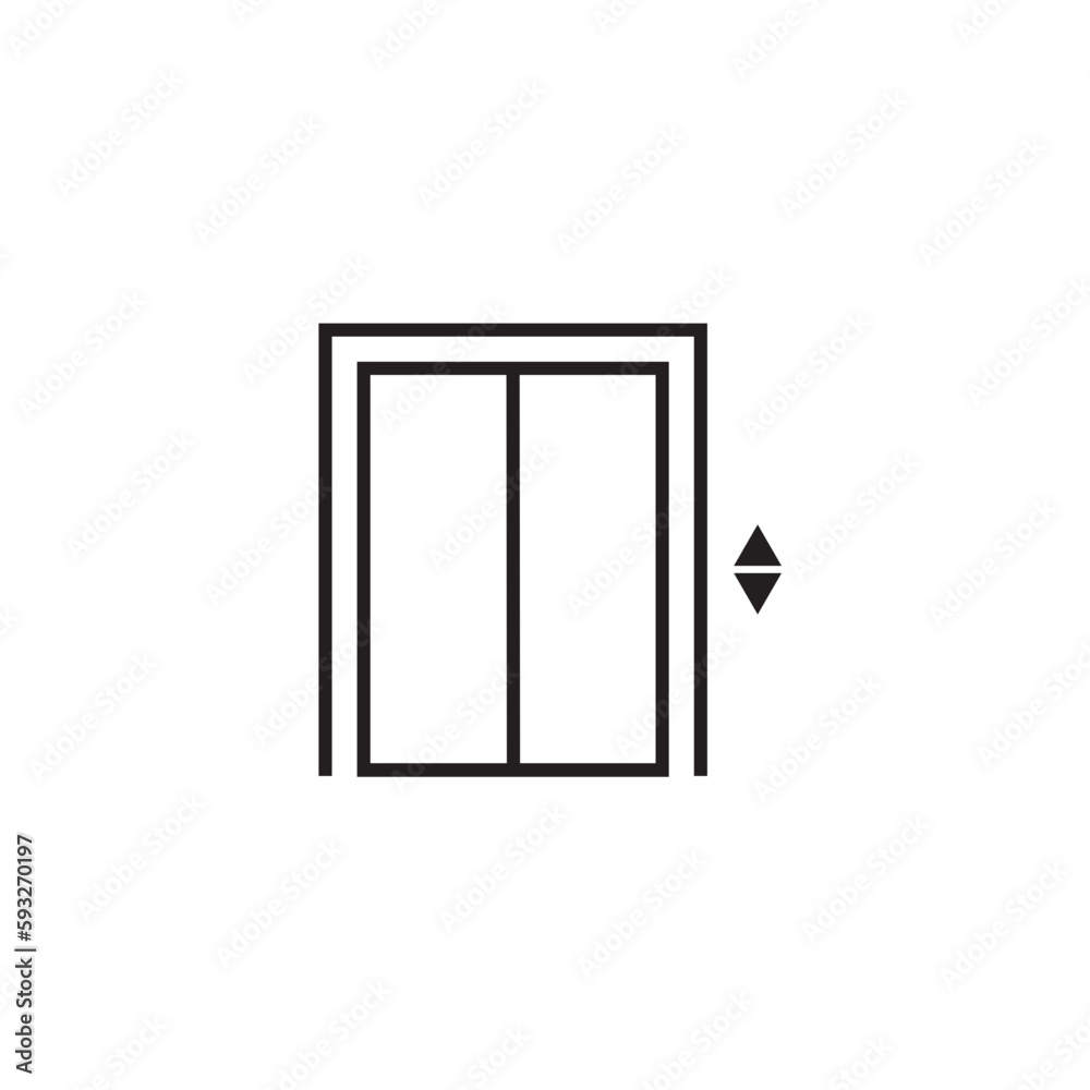 Elevator icon set Lift symbols for app web banner logo icon button - SVG File Elevator icon set Lift symbols for app web banner logo icon button - SVG File