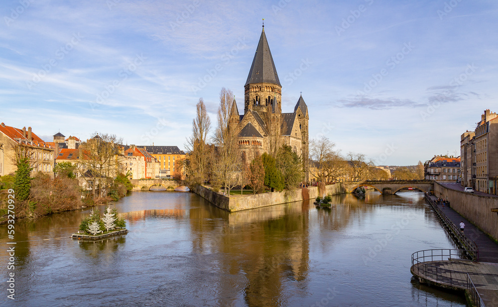 Temple Neuf in Metz