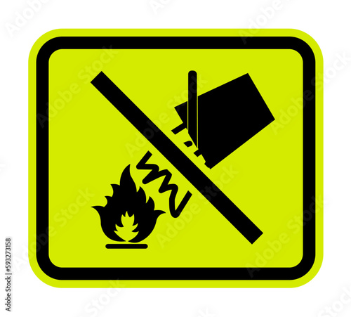 Water to extinguish the fire