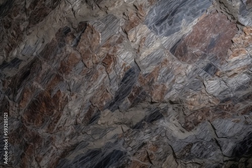 Granite texture granite surface for background from generative ai