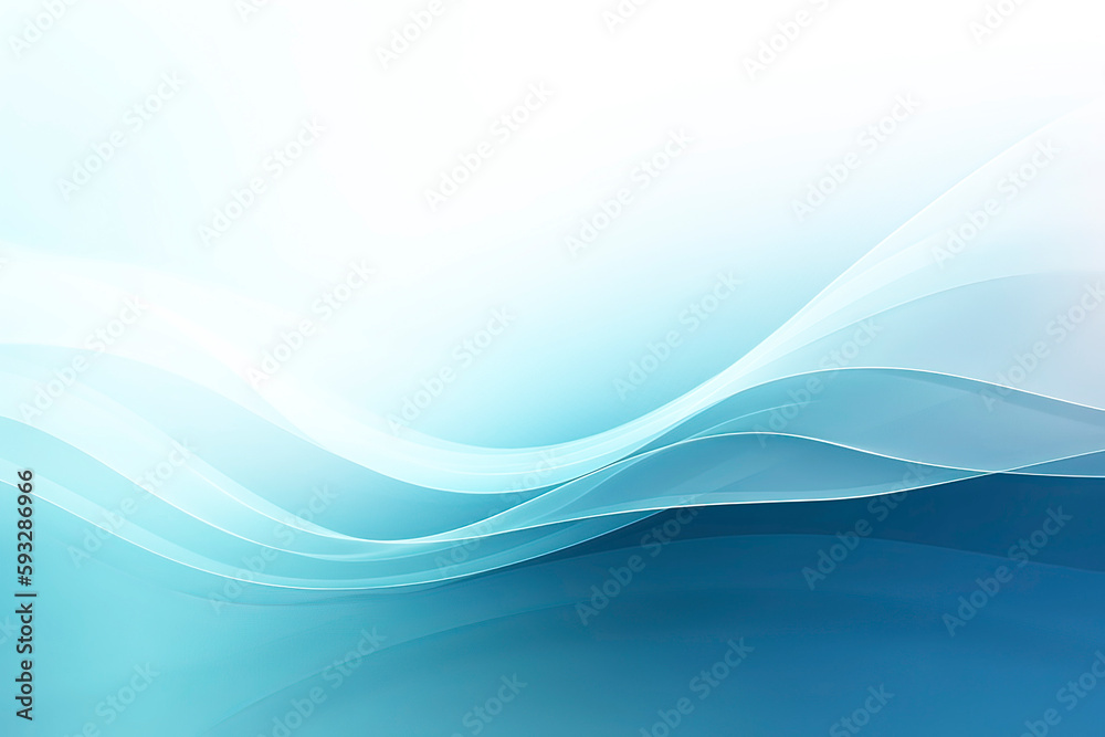 Abstract Blue Technology Background. AI technology generated image Abstract Blue Technology Background. AI technology generated image