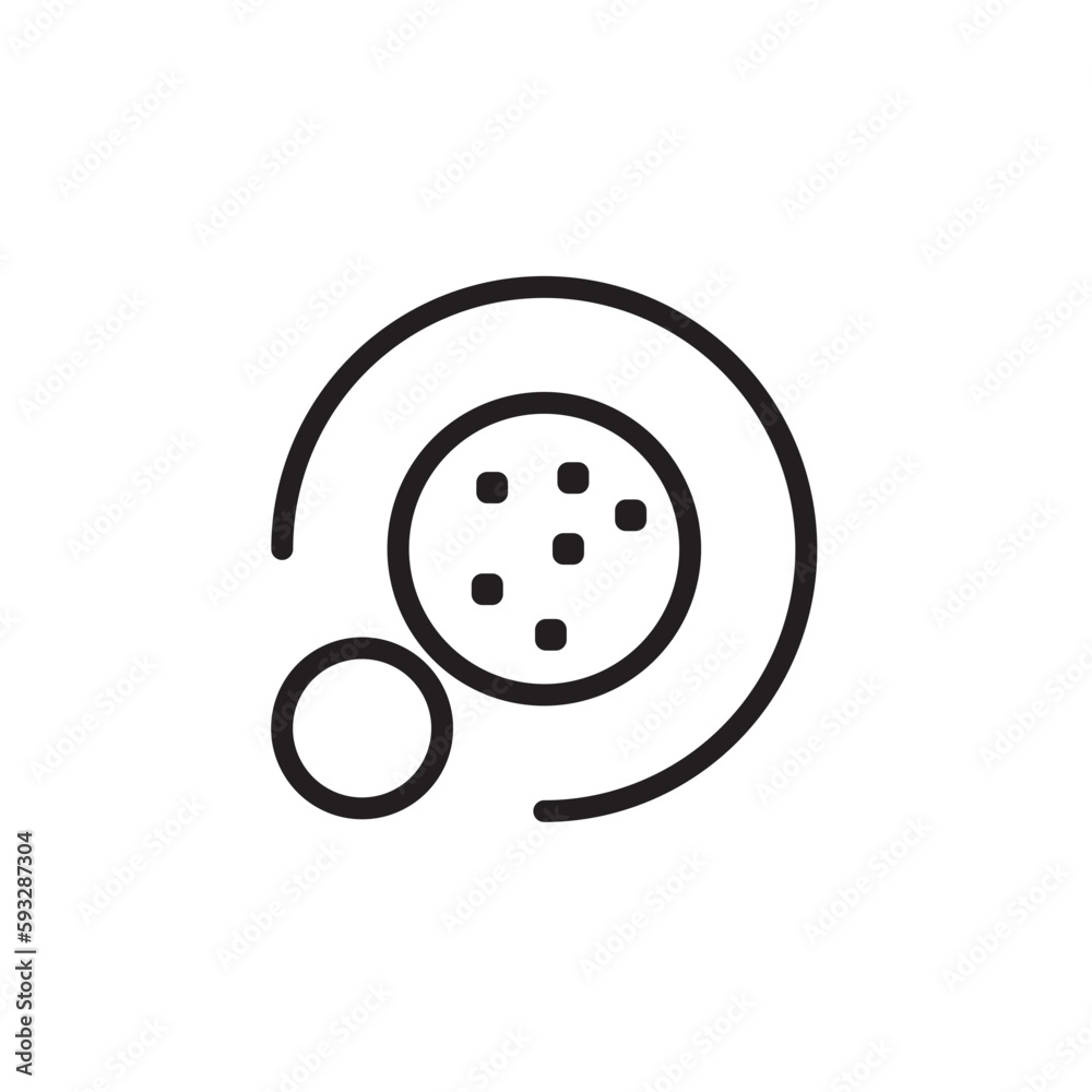 Fabric Features Ion Outline Icon Fabric Features Ion Outline Icon