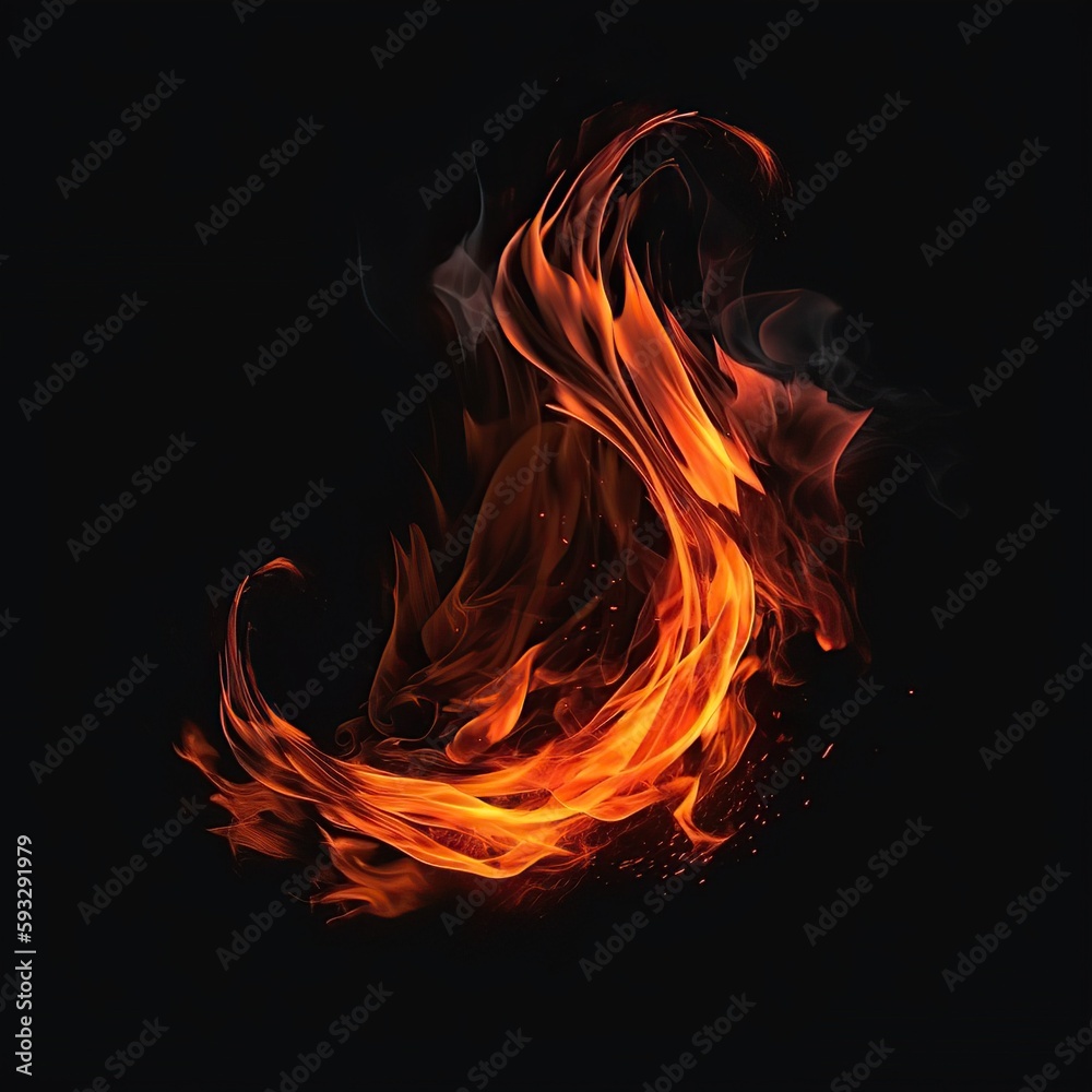 stylish fire flames . Generative AI . stylish fire flames . Generative AI .