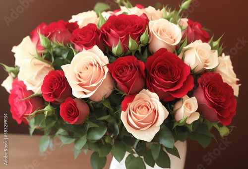 beautiful bouquet of flowers