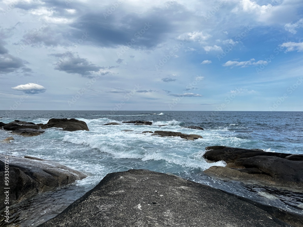 Obraz premium blue sea and sky