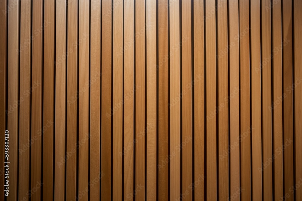 Vertical wooden slats texture, ideal for interior design and