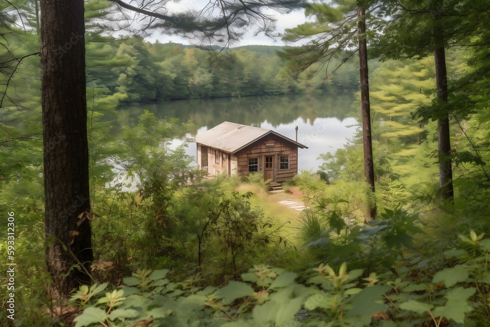 Cozy Cabin Hideout in the Trees Cozy Cabin Hideout in the Trees