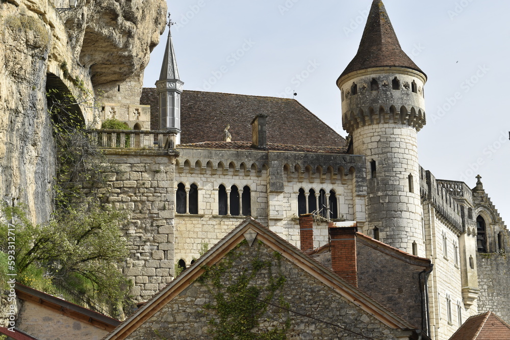 Fototapeta premium le sanctuaire de rocamadour