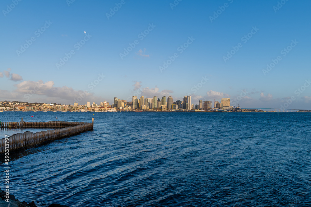 Sunset over San Diego