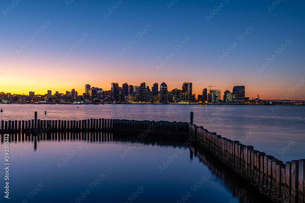 Sunrise over San Diego Sunrise over San Diego