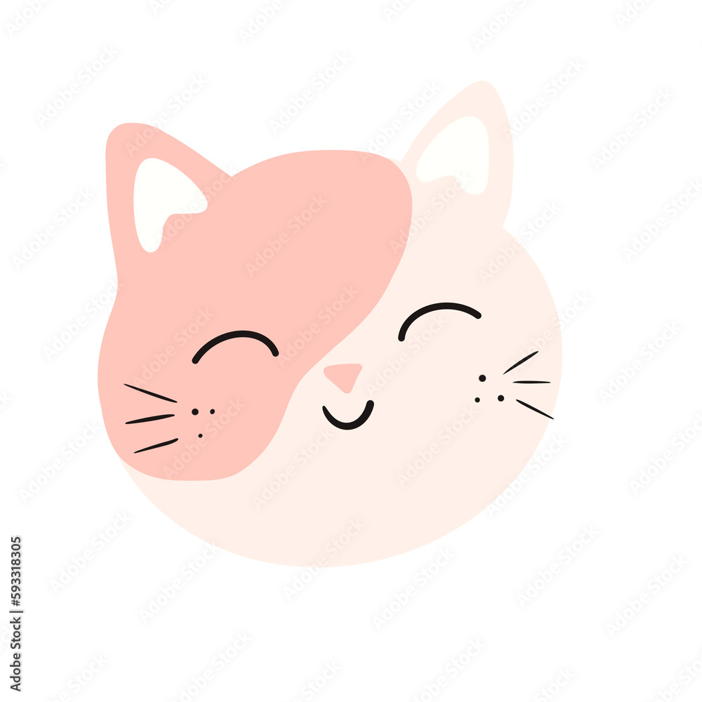 Cute cat face Cute cat face