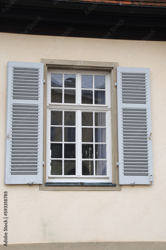 Windows in Solitude palace, Stuttgart, Germany	