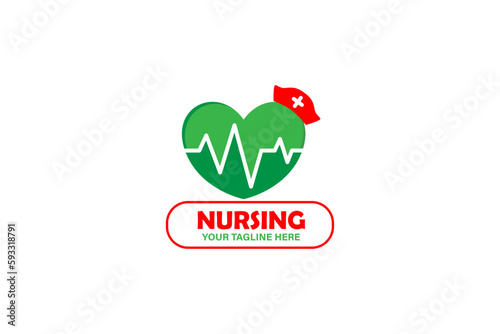 This is a nurse logo design