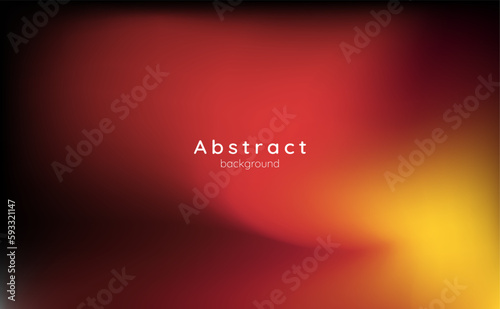 grainy color gradient wave orange dark yellow blurred bokeh poster banner background design