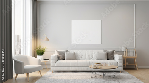 Living room, Interior, Modern, Minimalist, Cozy, Relaxing © artchvit