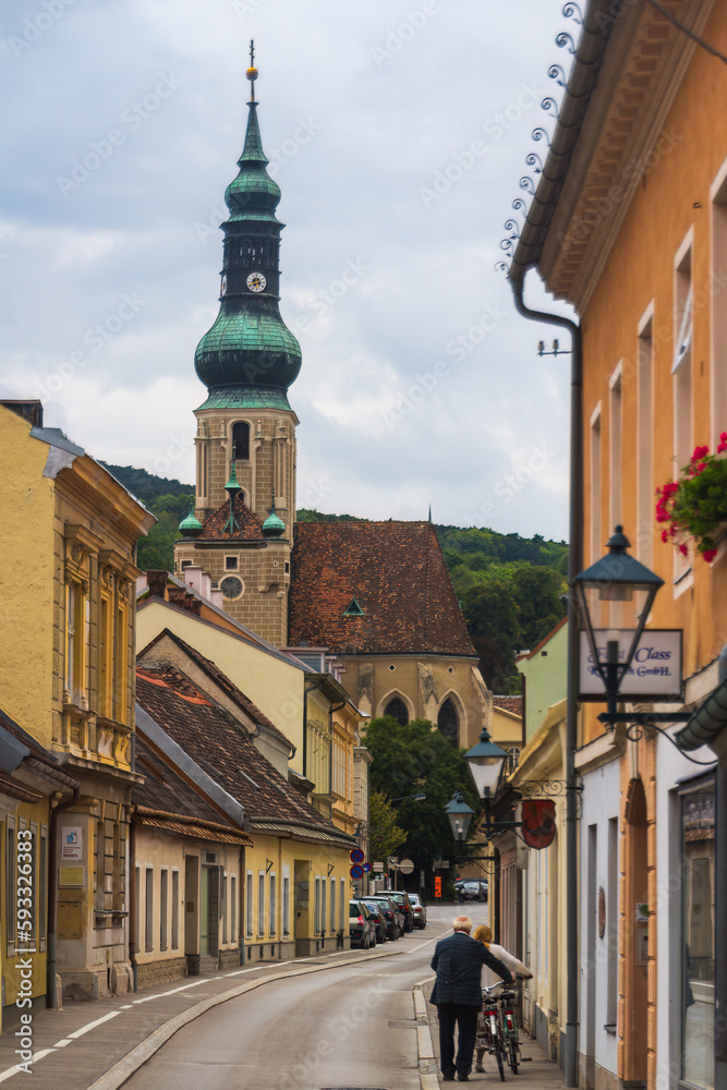Fototapeta premium In the historic centre of Baden