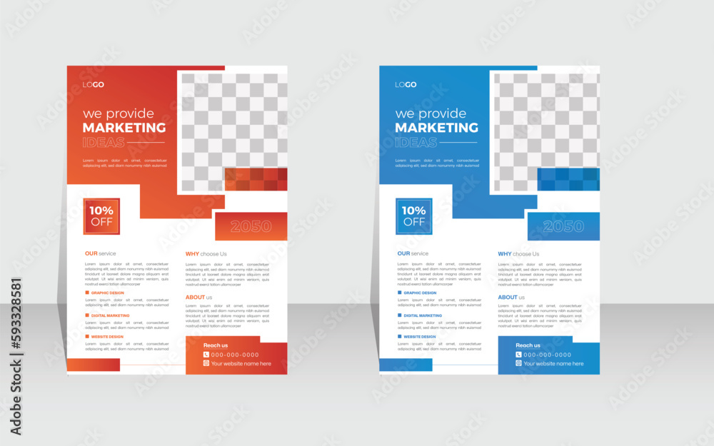 business proposal Leaflet Brochure Flyer template design, book cover layout design, abstract business presentation template, a4 size design 