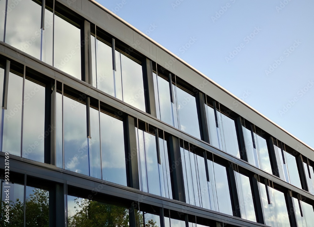 modern office building