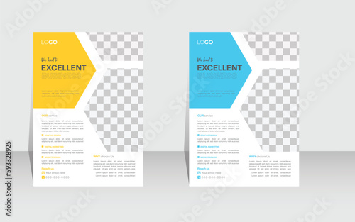 business proposal Leaflet Brochure Flyer template design, book cover layout design, abstract business presentation template, a4 size design 