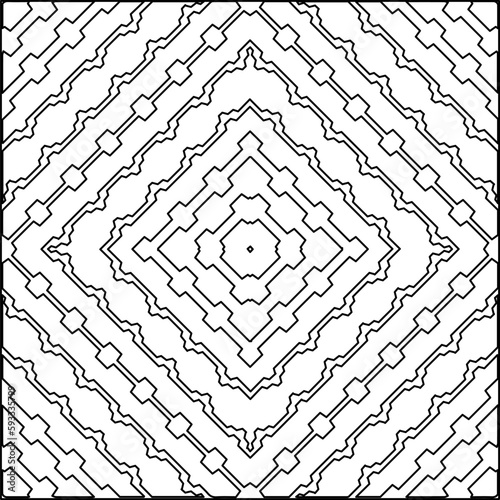 Abstract background with figures from lines.