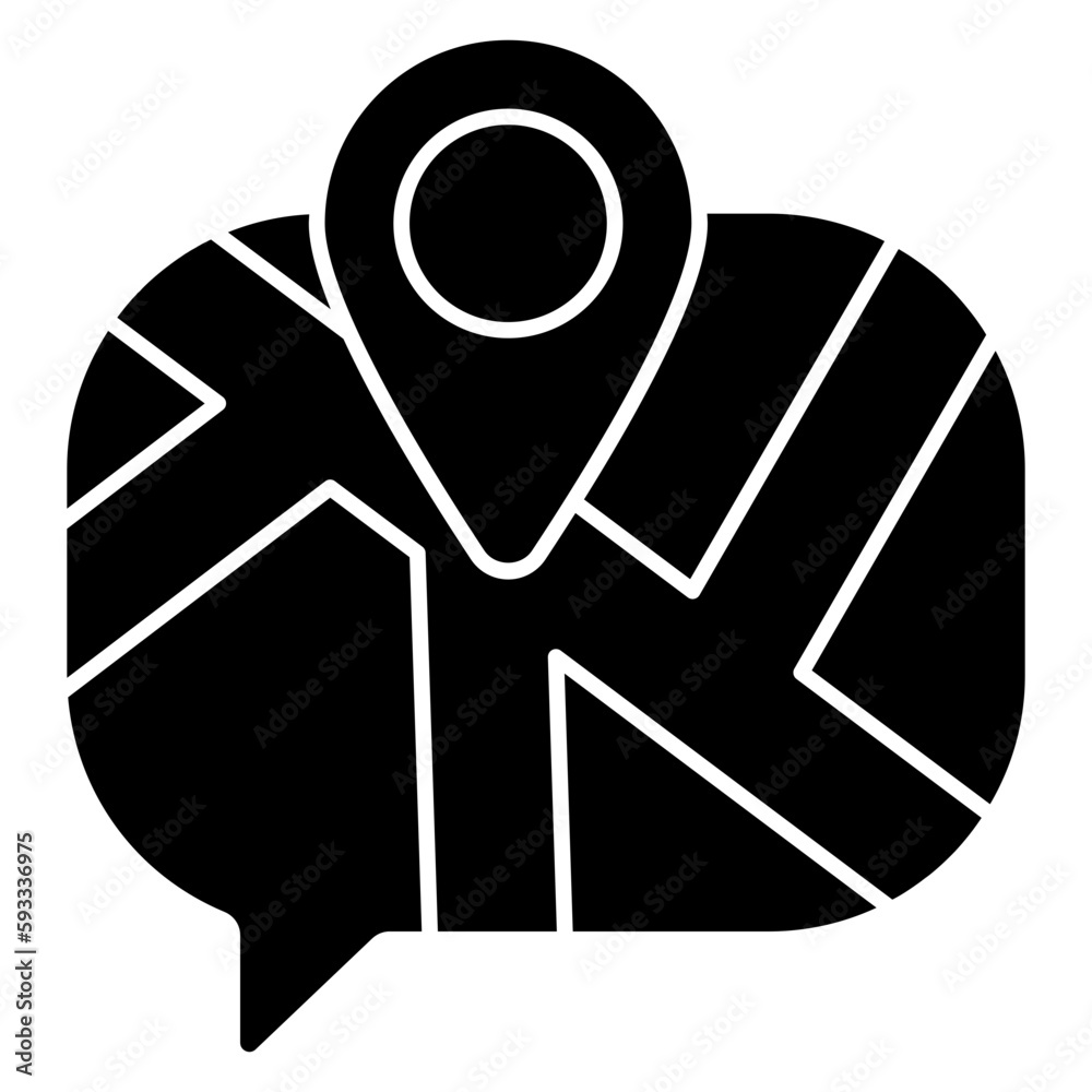 Creative design icon of location Creative design icon of location