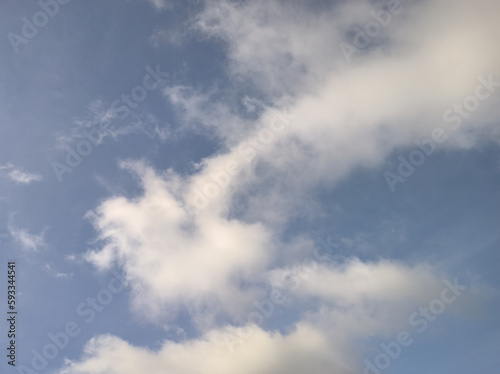 Fototapeta Naklejka Na Ścianę i Meble -  Whitish abstract blurred cloud in the morning