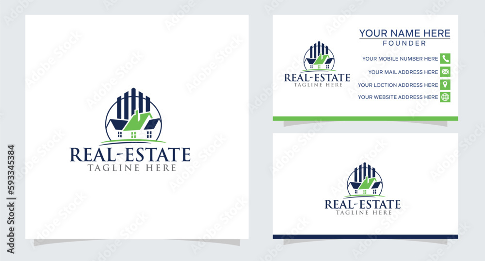 modern Real estate logo
