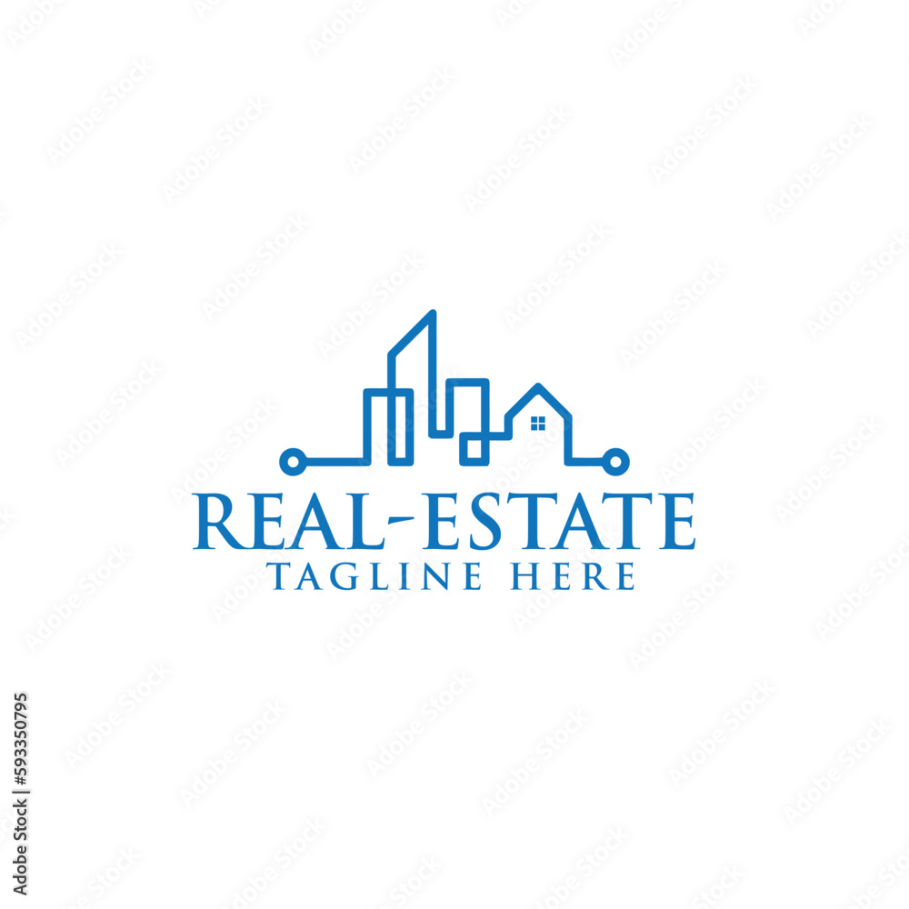 Minimalist elegant home design logo with line art style
Minimalist elegant home design logo with line art style