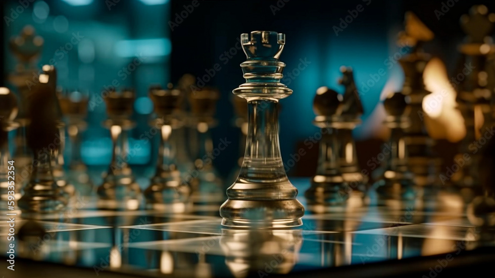 Chess Board Game - Business Concept Chess Show Chess Board Game - Business Concept Chess Show