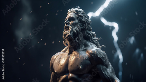 Greek God Statue