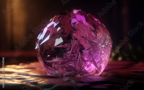 Amethyst crystal druse  beautiful crystal background  generative ai.