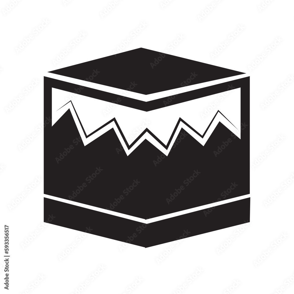 HOLY PLACE MECCA icon design template vector HOLY PLACE MECCA icon design template vector