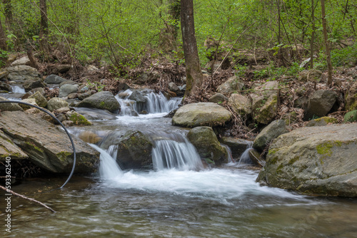 Waterfall at Crazy Mary River, Belasitsa Mountain, Bulgaria